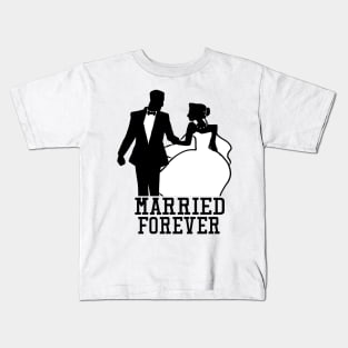 Wedding Marriage Marriage Wedding Ceremony Married Kids T-Shirt